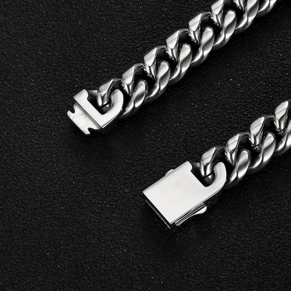Signature Cuban Link Bracelet in Gold & Steel | Premium Minimalist Edition